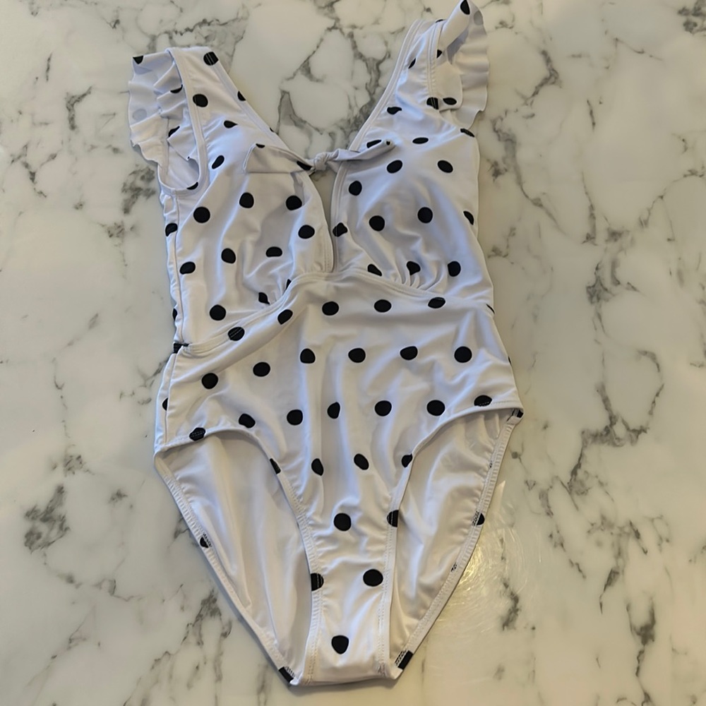 Carly Jean polka dot bathing suit
